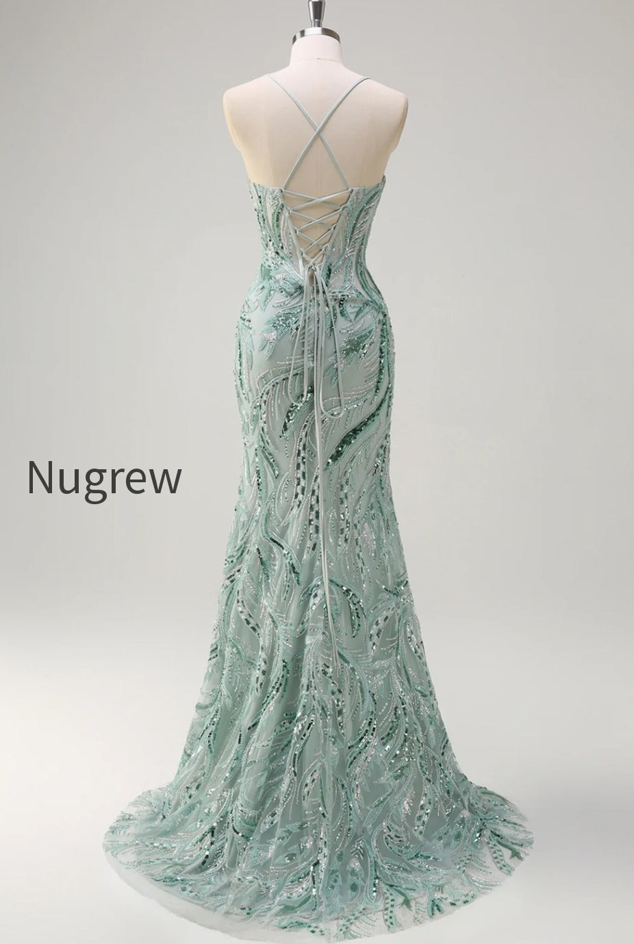 sparkly-sage-mermaid-sequined-beaded-spaghetti-straps-long-prom-dress