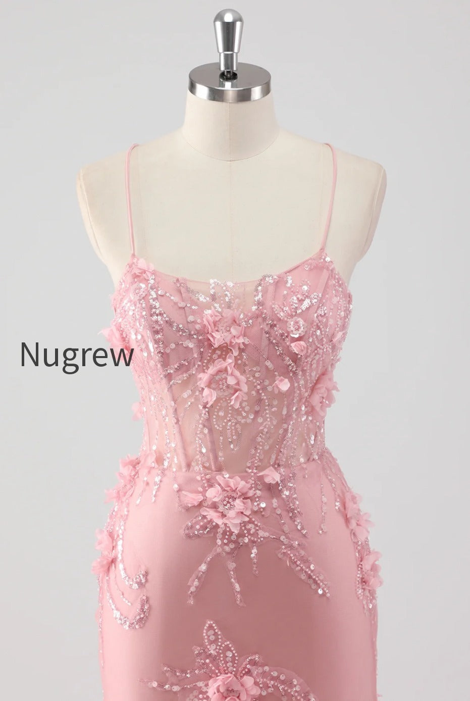 sparkly-blue-mermaid-long-prom-dress-with-3d-flowers