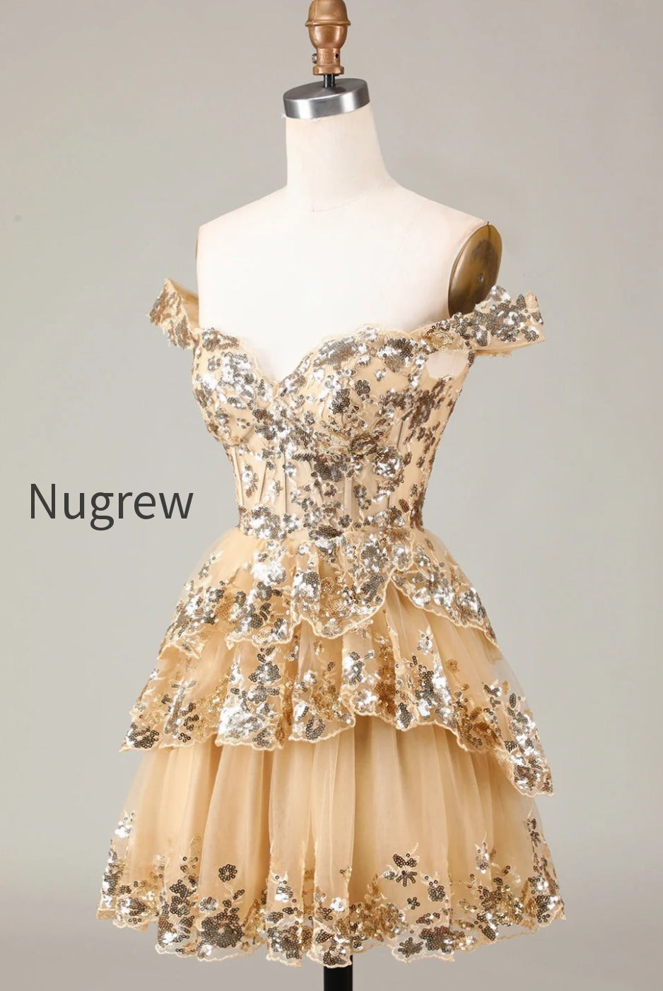 sparkly-golden-corset-tiered-lace-a-line-short-homecoming-dress