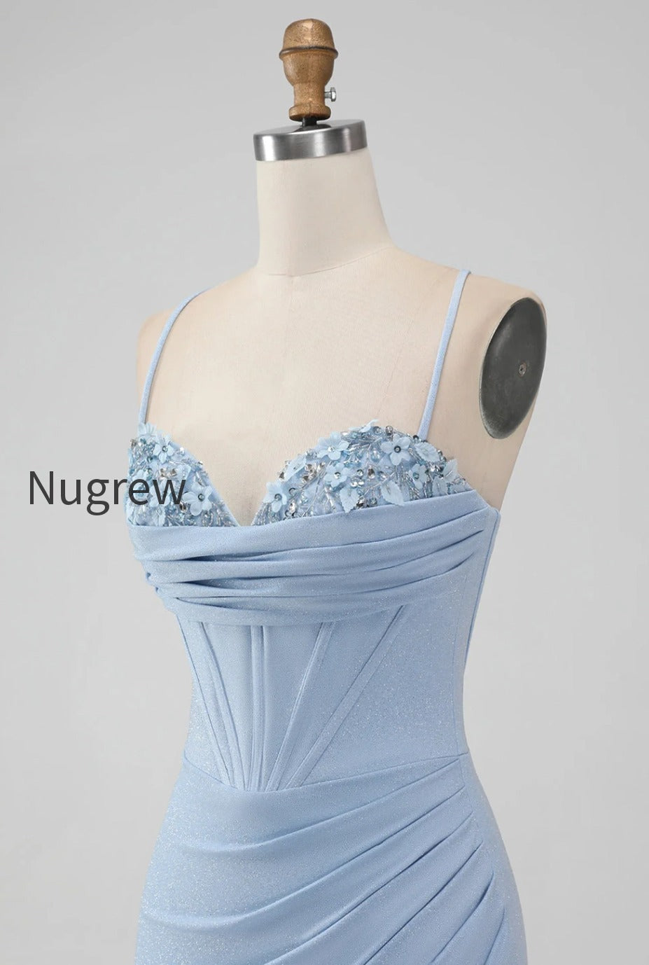 light-blue-bodycon-corset-spaghetti-straps-short-homecoming-dress