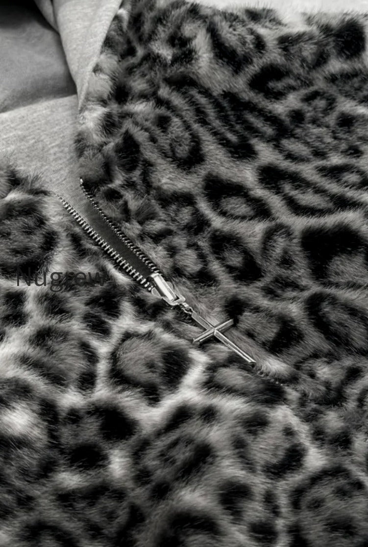 reversible-leopard-print-zip-loose-vintage-hoodie