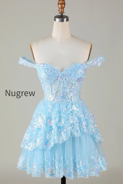 sparkly-golden-corset-tiered-lace-a-line-short-homecoming-dress