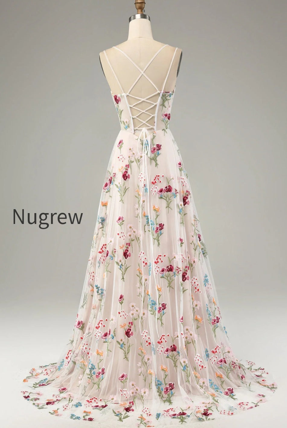 ivory-flower-a-line-spaghetti-straps-corset-long-prom-dress-with-slit