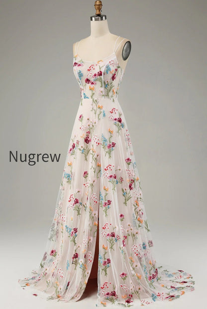 ivory-flower-a-line-spaghetti-straps-corset-long-prom-dress-with-slit