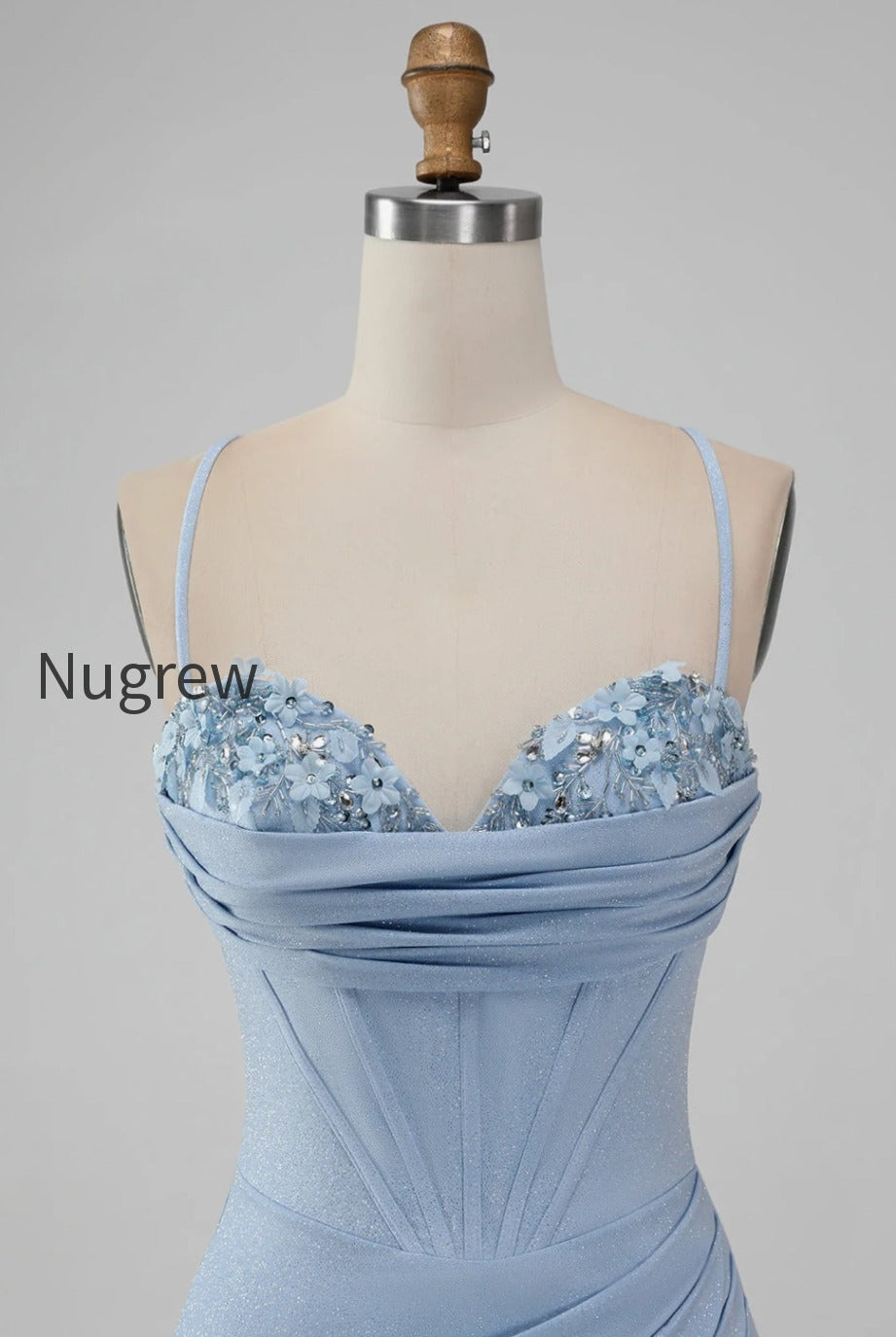 light-blue-bodycon-corset-spaghetti-straps-short-homecoming-dress