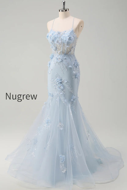 sparkly-blue-mermaid-long-prom-dress-with-3d-flowers