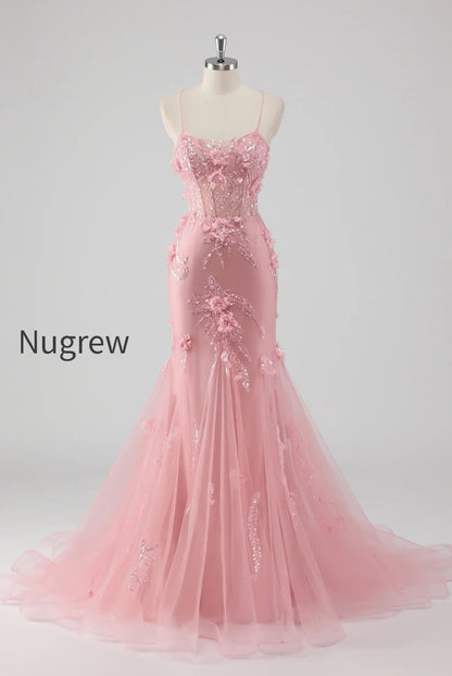 sparkly-blue-mermaid-long-prom-dress-with-3d-flowers
