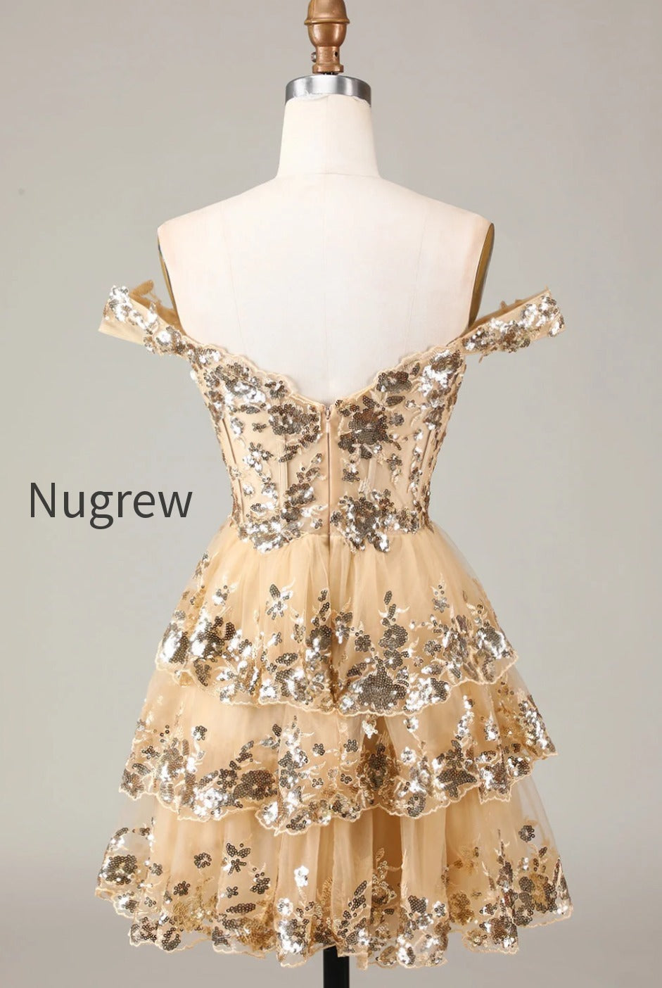sparkly-golden-corset-tiered-lace-a-line-short-homecoming-dress