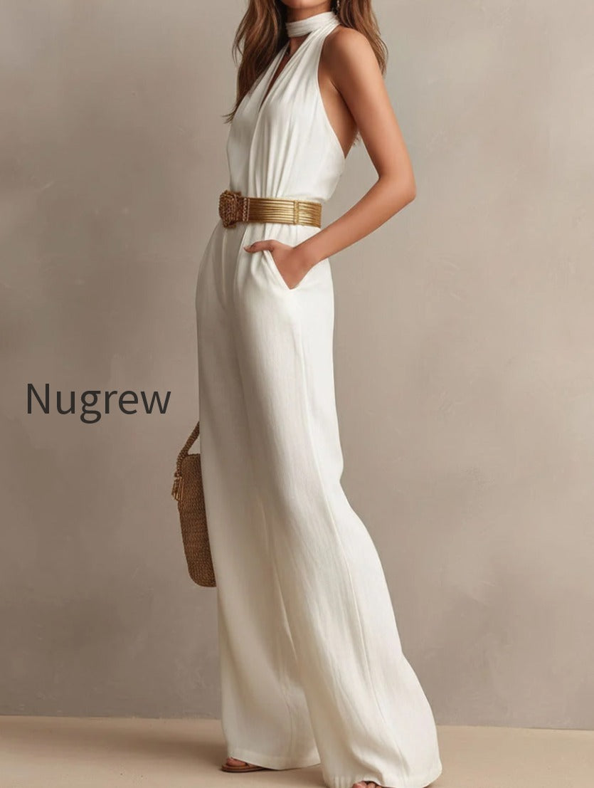 vintage-boho-white-halter-wide-leg-one-piece-jumpsuit