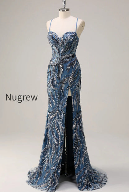 sparkly-sage-mermaid-sequined-beaded-spaghetti-straps-long-prom-dress