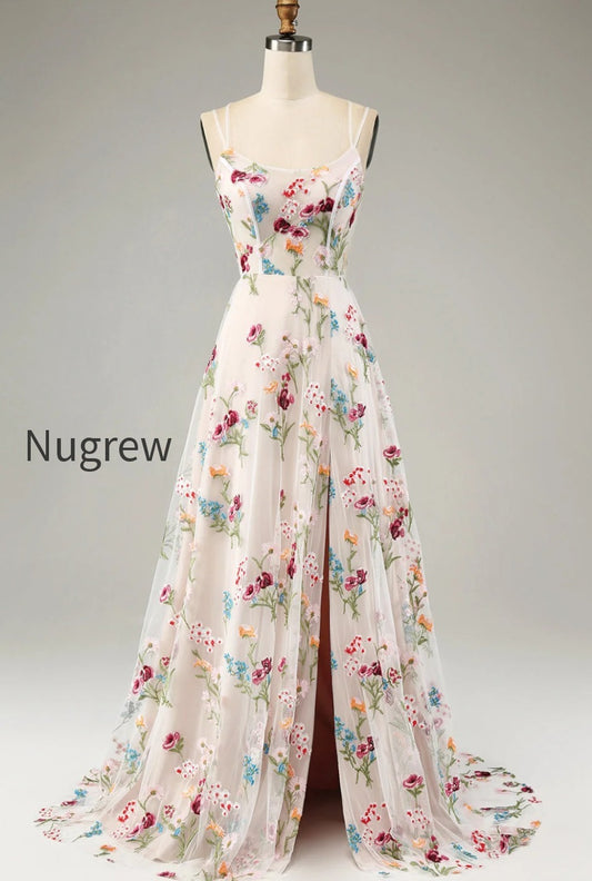 ivory-flower-a-line-spaghetti-straps-corset-long-prom-dress-with-slit