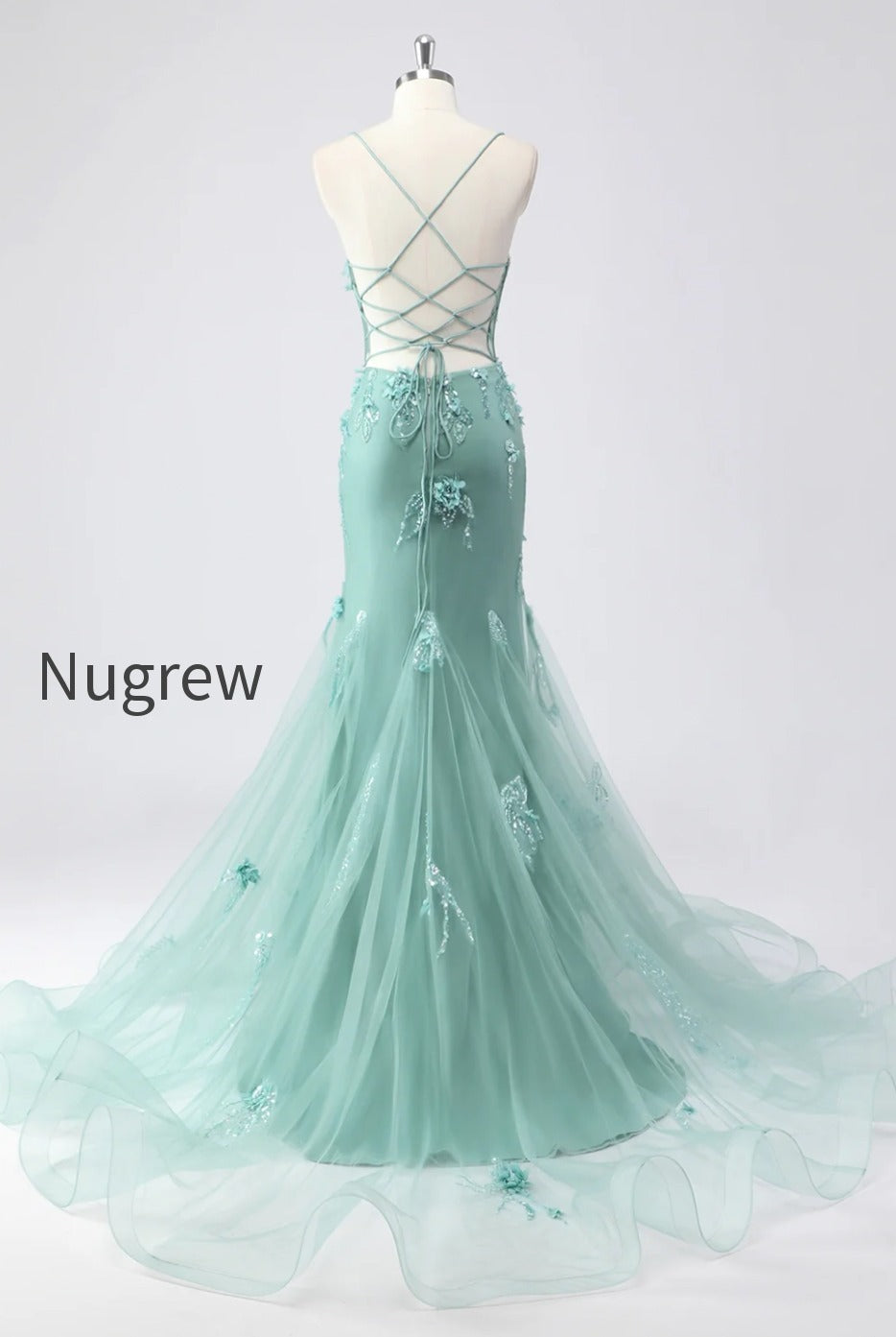 sparkly-blue-mermaid-long-prom-dress-with-3d-flowers