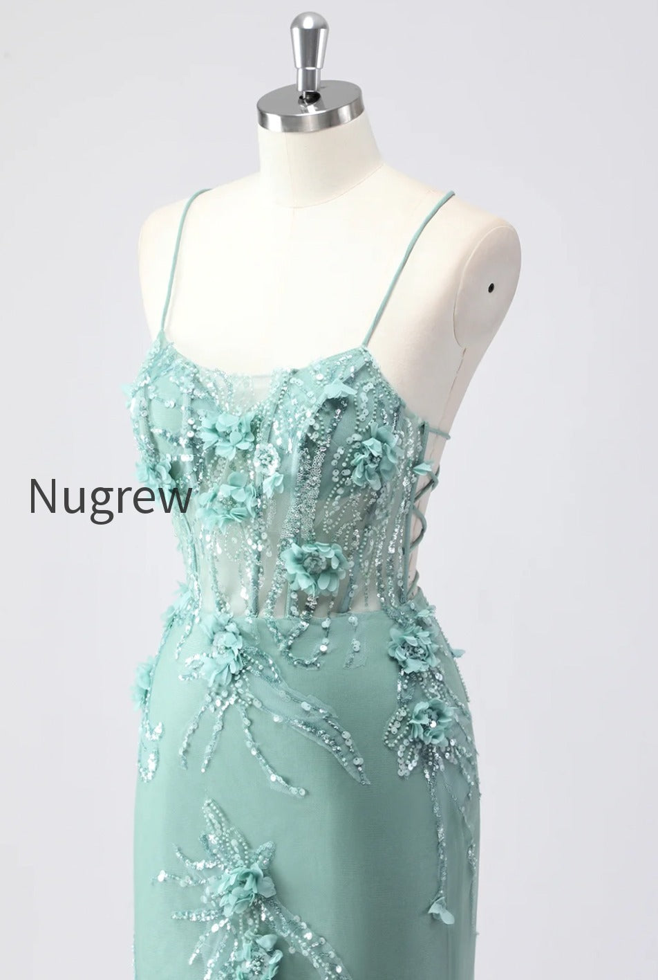 sparkly-blue-mermaid-long-prom-dress-with-3d-flowers
