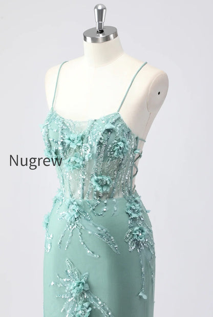 sparkly-blue-mermaid-long-prom-dress-with-3d-flowers