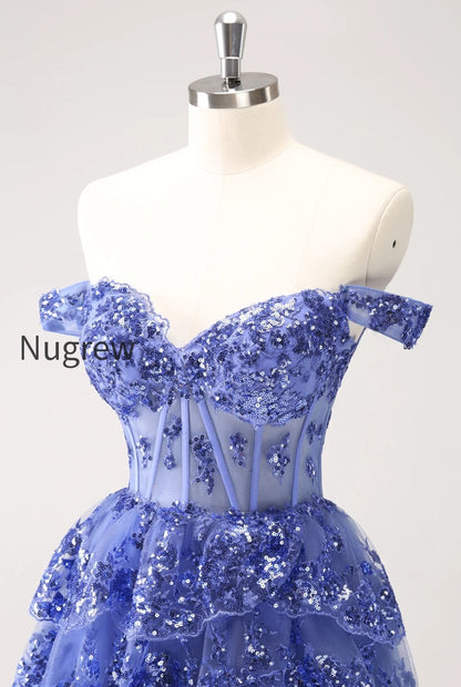 sparkly-golden-corset-tiered-lace-a-line-short-homecoming-dress