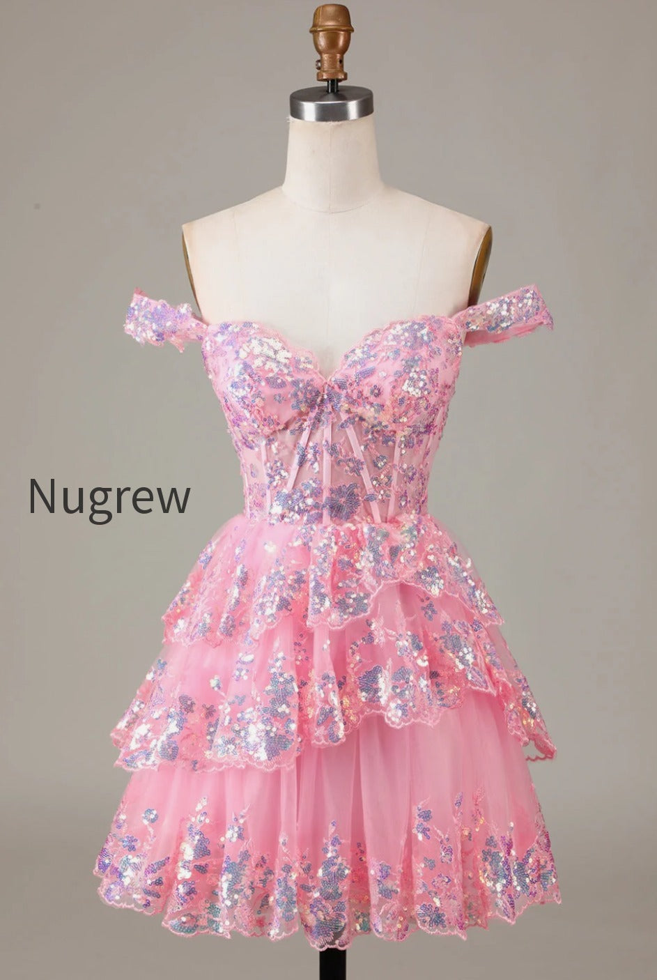 sparkly-golden-corset-tiered-lace-a-line-short-homecoming-dress