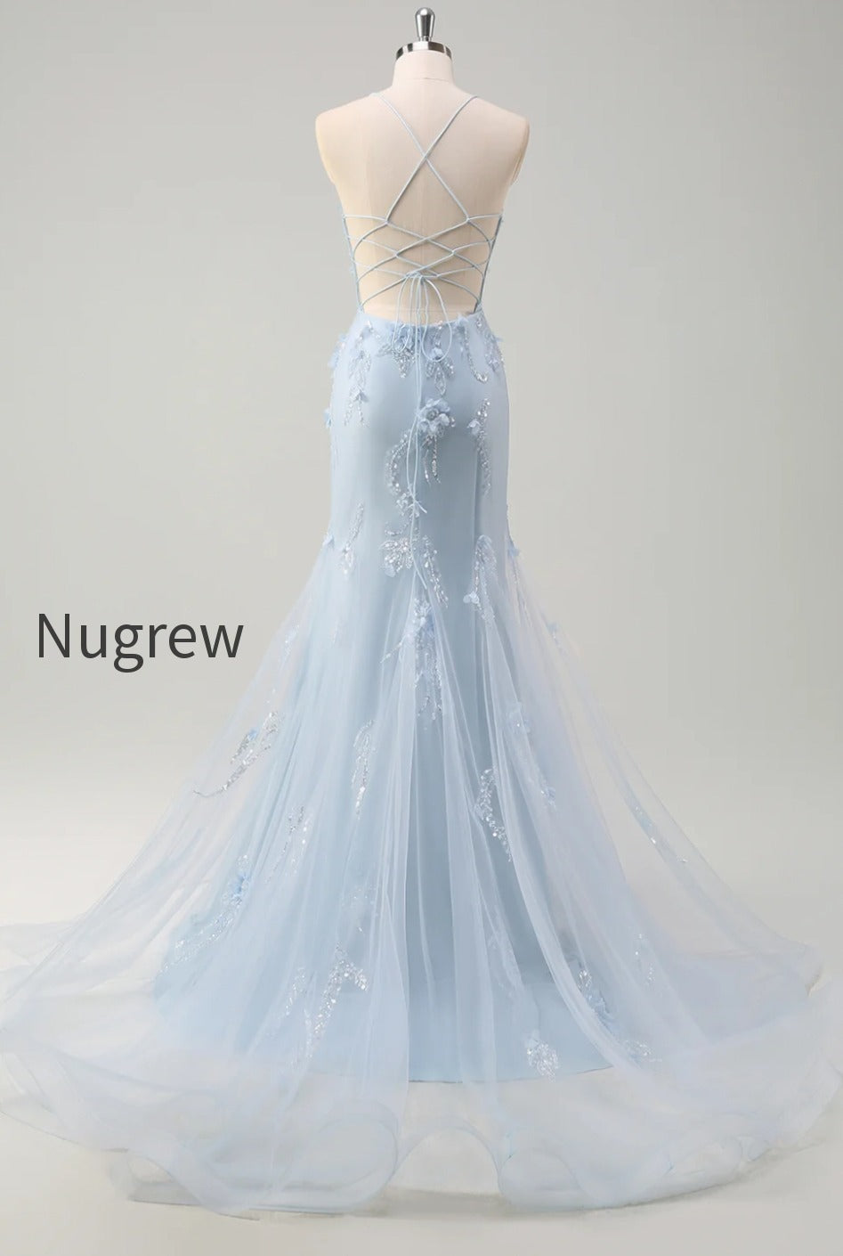 sparkly-blue-mermaid-long-prom-dress-with-3d-flowers