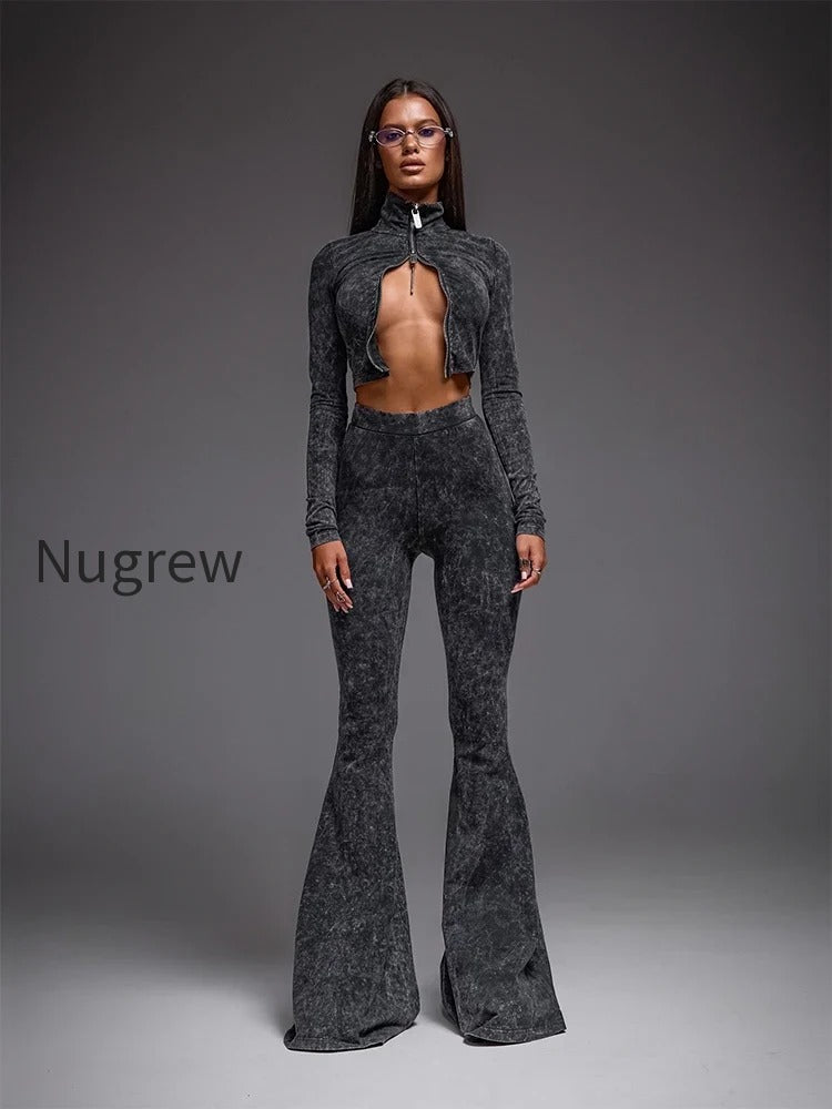 casual-long-sleeve-buttoned-pants-set