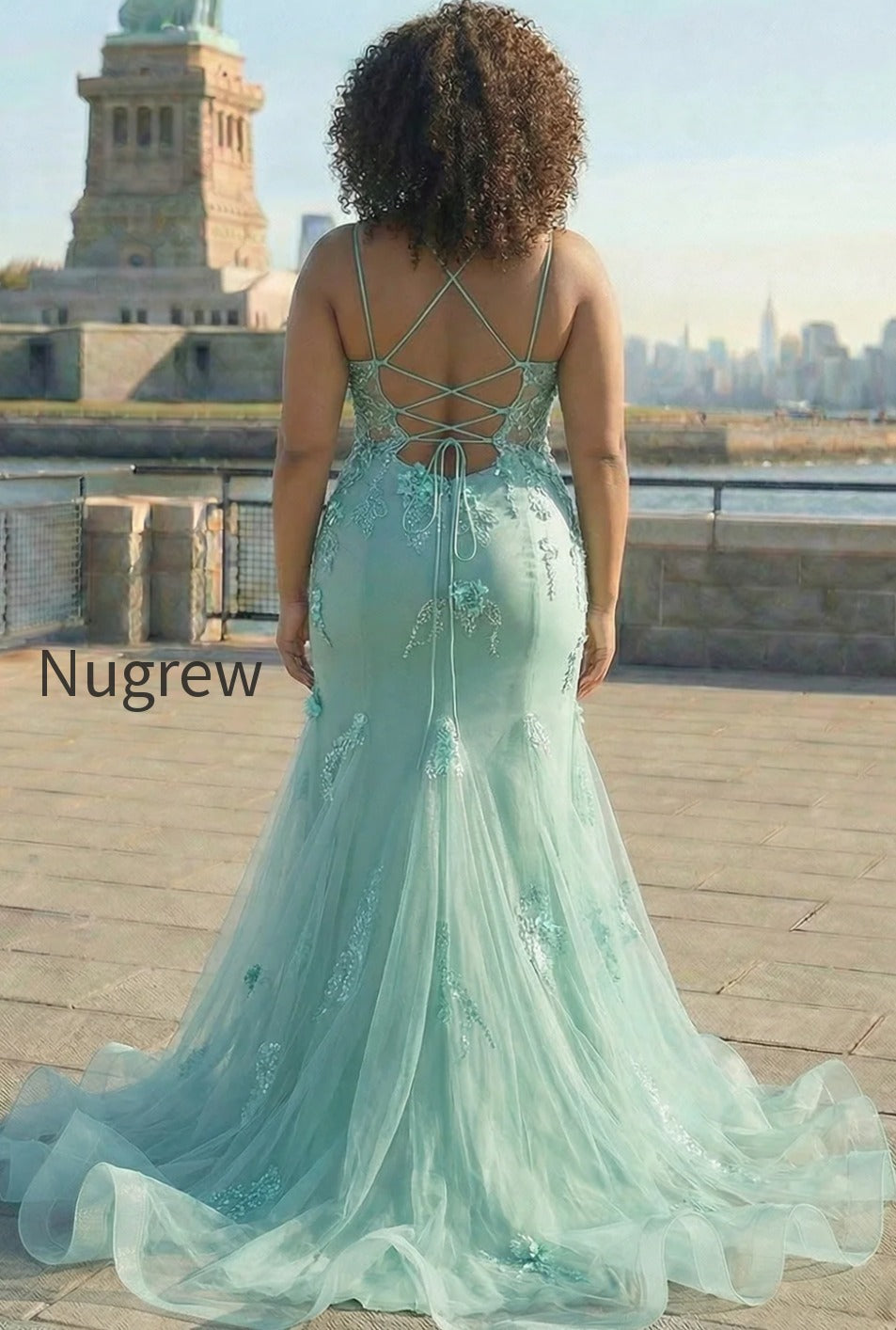 sparkly-blue-mermaid-long-prom-dress-with-3d-flowers